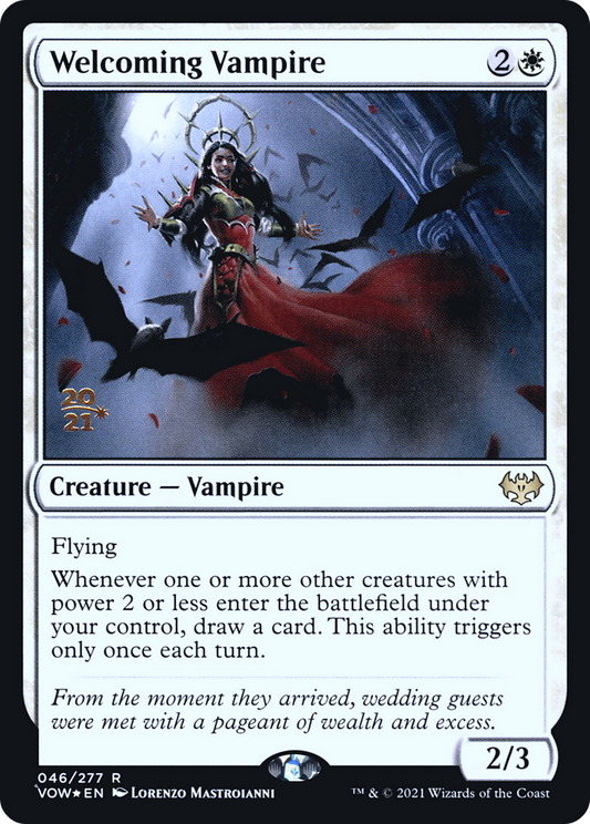 Welcoming Vampire (046) (Prerelease) - Foil