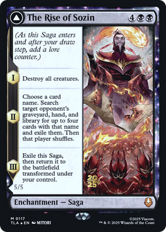 The Rise of Sozin // Fire Lord Sozin (0117) (Prerelease) (PTLA) - Foil
