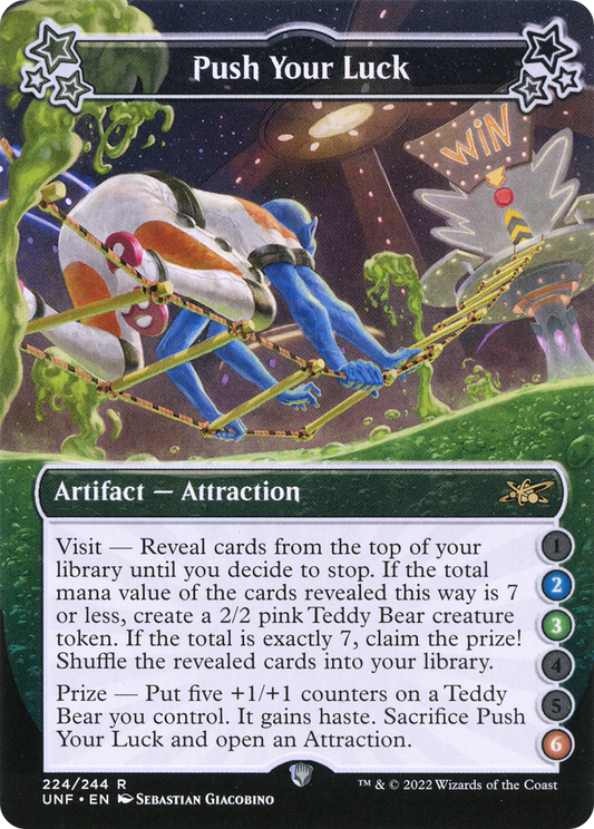 Push Your Luck (2-3-6) - Foil