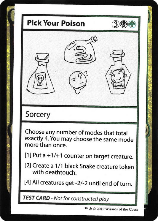 Pick Your Poison (No PW Symbol)