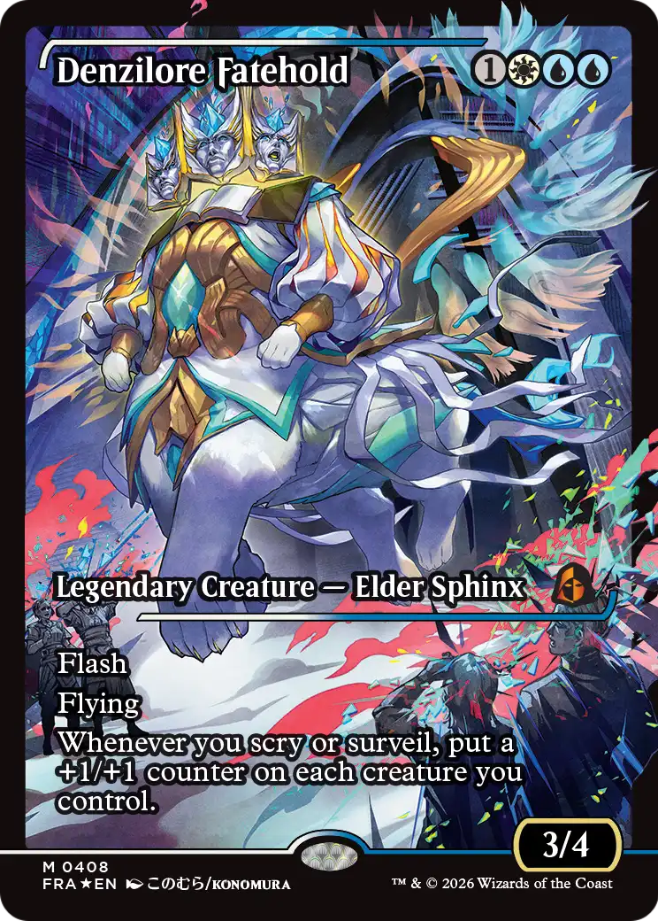 Denzilore Fatehold (0408) (Showcase) (FRA) - Foil