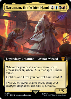 Saruman, the White Hand (0091) (Extended Art)