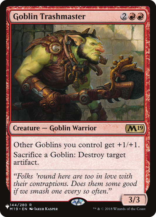 Goblin Trashmaster (144) (PLST)
