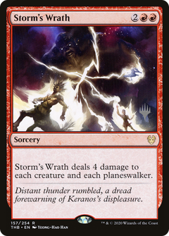 Storm's Wrath (157) (Promo Pack) - Foil