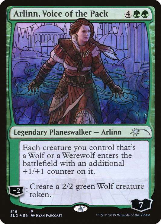 Arlinn, Voice of the Pack (516) (Showcase) - Foil