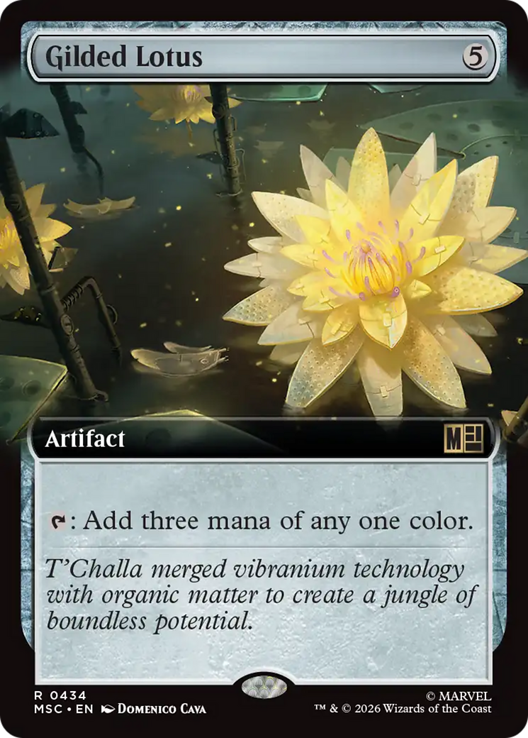 Gilded Lotus (0434) (Extended Art) (MSC)