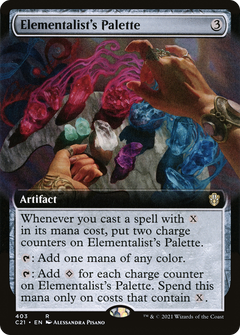 Elementalist's Palette (403) (Extended Art)