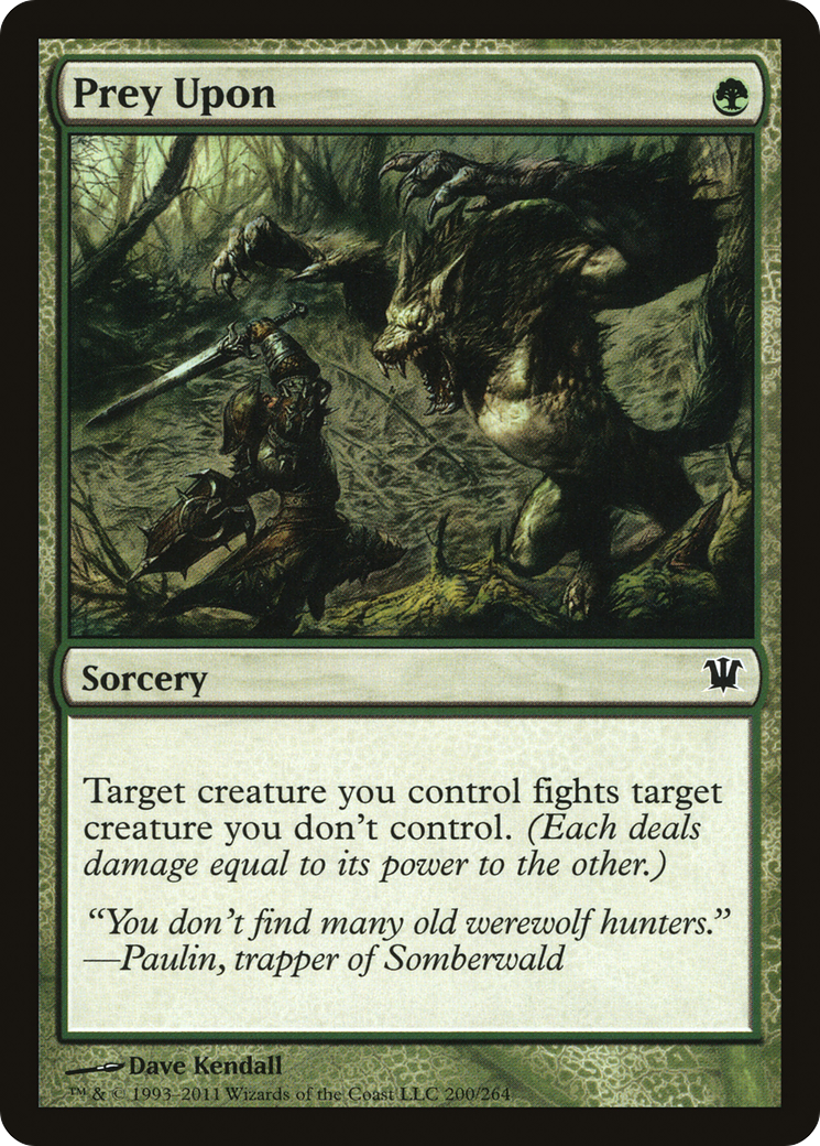 Prey Upon - Foil