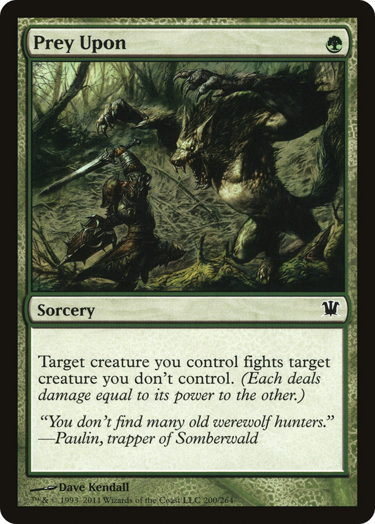 Prey Upon - Foil