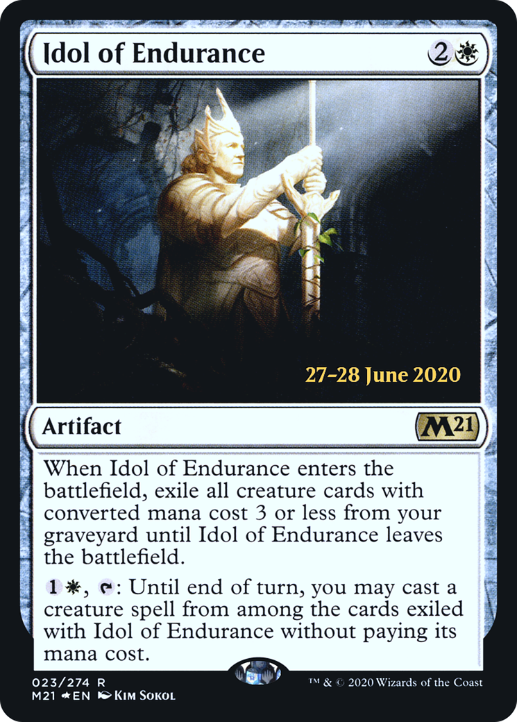 Idol of Endurance (023) (Prerelease) - Foil