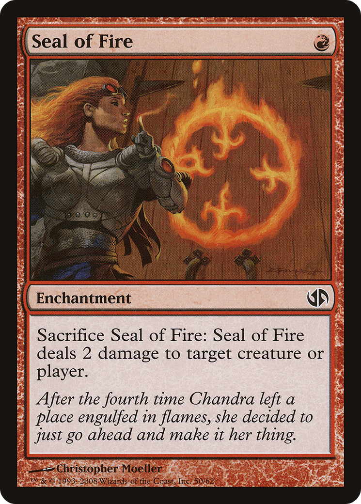 Seal of Fire (Japanese) (DD2)