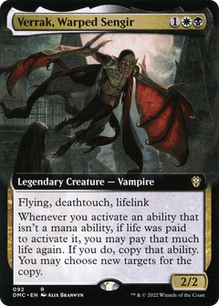 Verrak, Warped Sengir (092) (Extended Art)