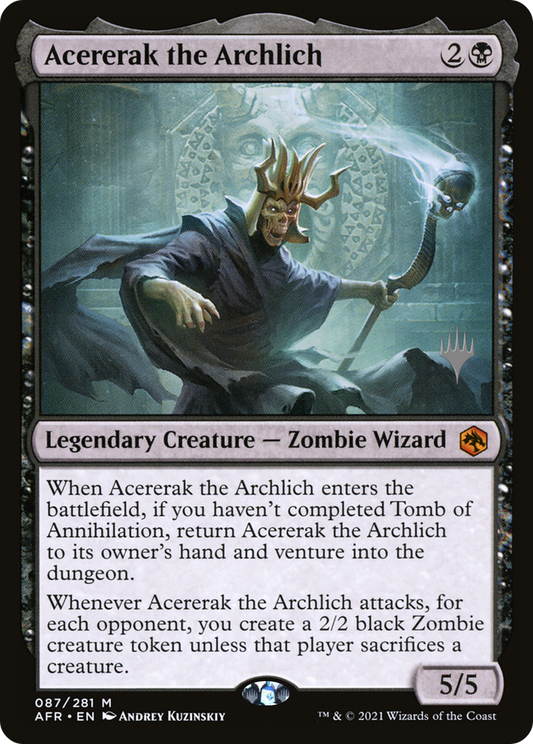 Acererak the Archlich (087) (Promo Pack)