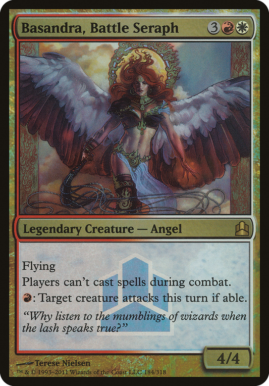 Basandra, Battle Seraph (184) (Oversized) - Foil
