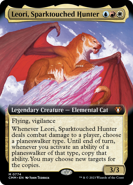 Leori, Sparktouched Hunter (0774) (Extended Art)