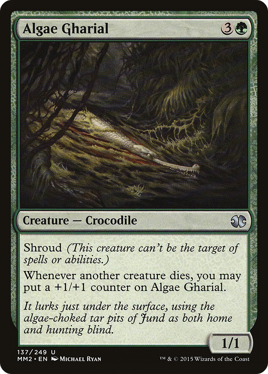 Algae Gharial - Foil