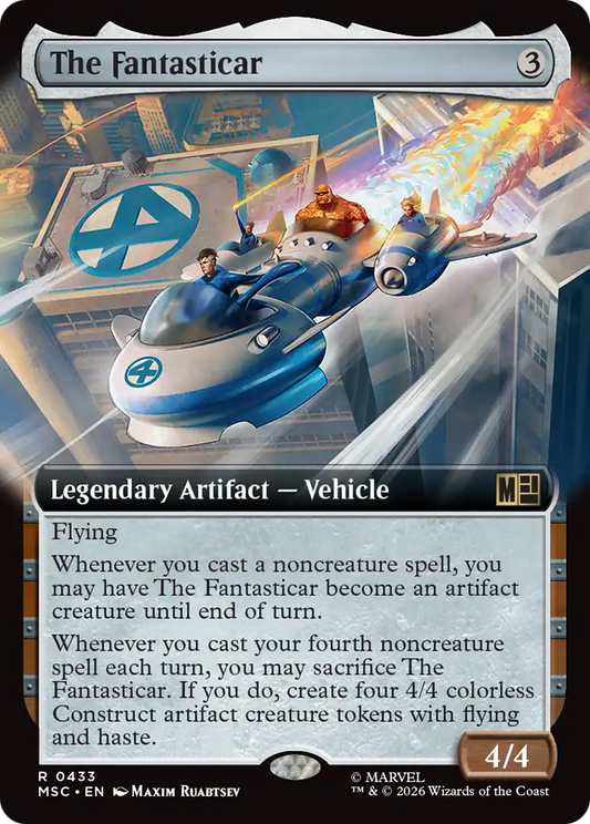The Fantasticar (0433) (Extended Art) (MSC)