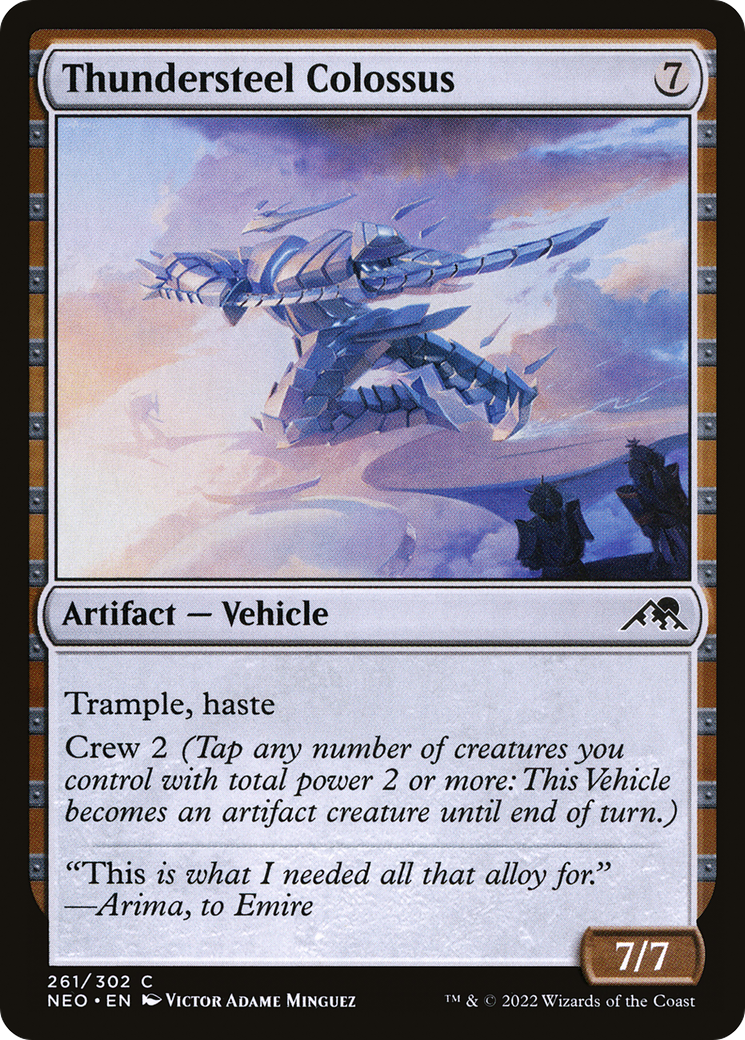 Thundersteel Colossus - Foil