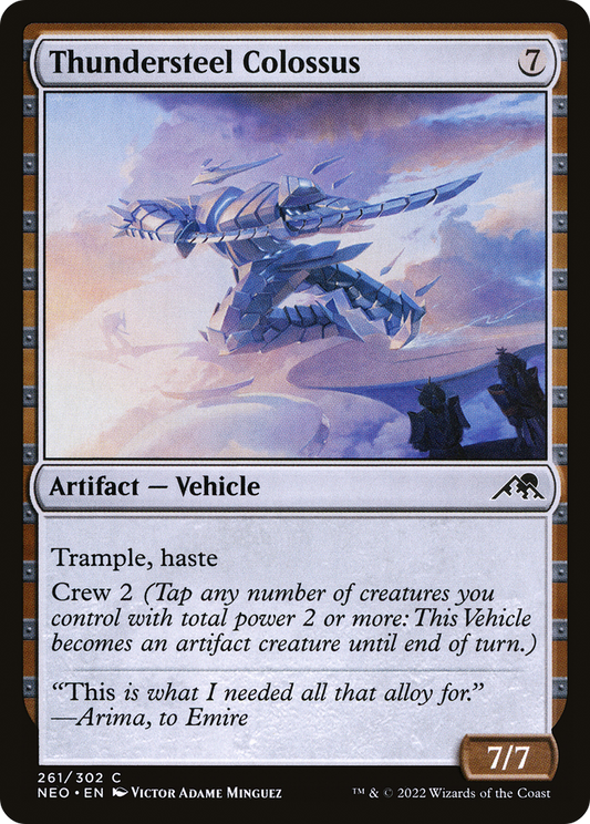 Thundersteel Colossus - Foil