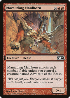 Marauding Maulhorn - Foil
