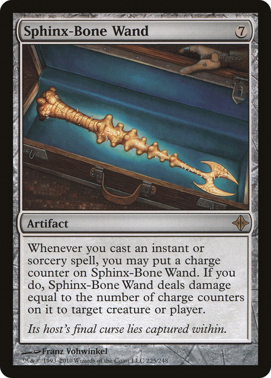 Sphinx-Bone Wand - Foil