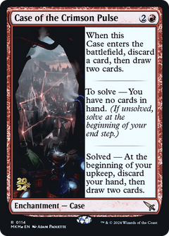 Case of the Crimson Pulse (0114) (Prerelease) - Foil