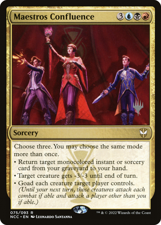 Maestros Confluence (075) (Promo Pack) - Foil