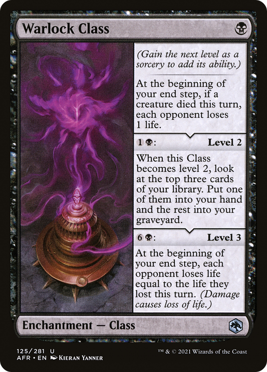 Warlock Class - Foil
