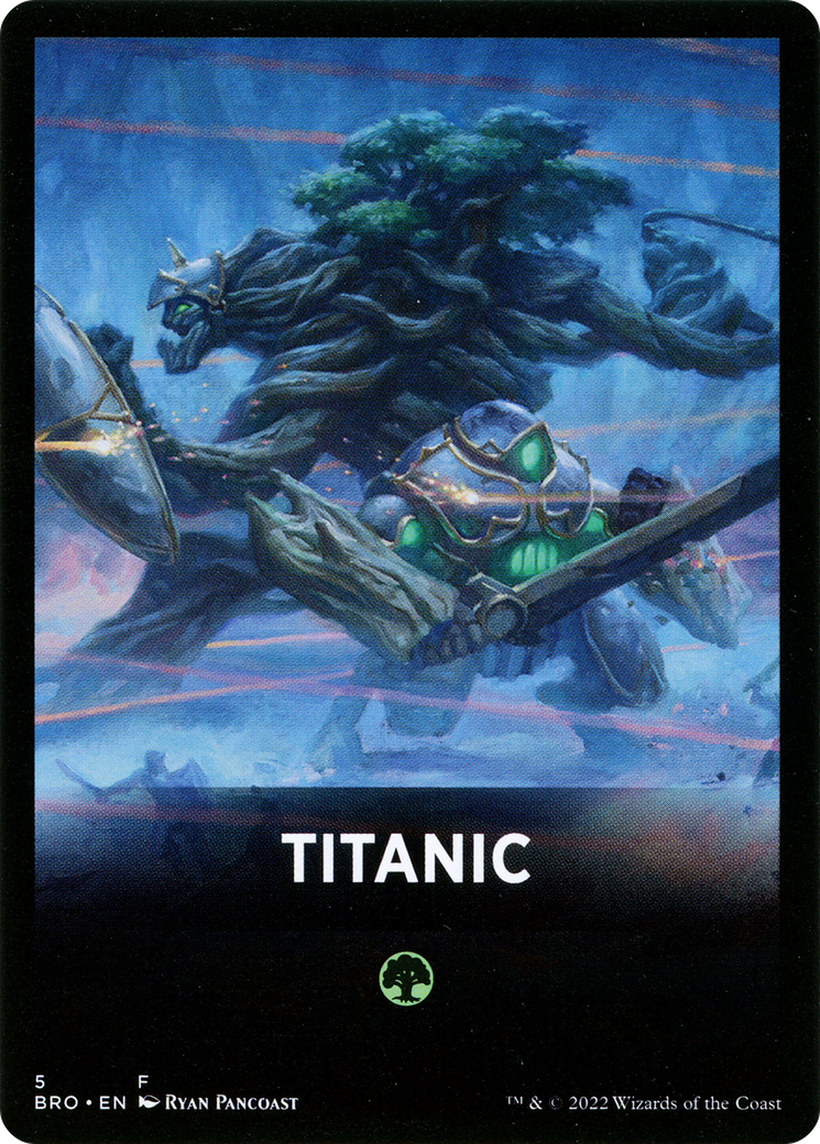 Titanic (005) Theme Card fbro