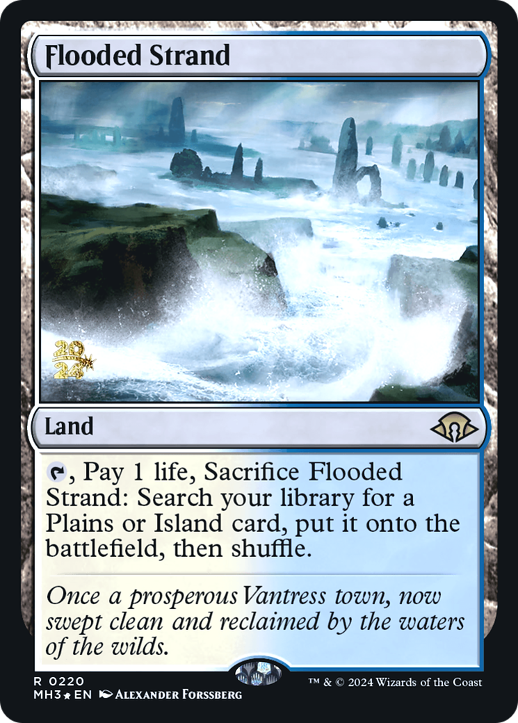 Flooded Strand (0220) (Prerelease) - Foil