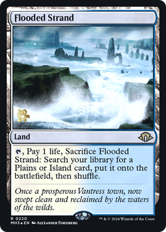 Flooded Strand (0220) (Prerelease) - Foil