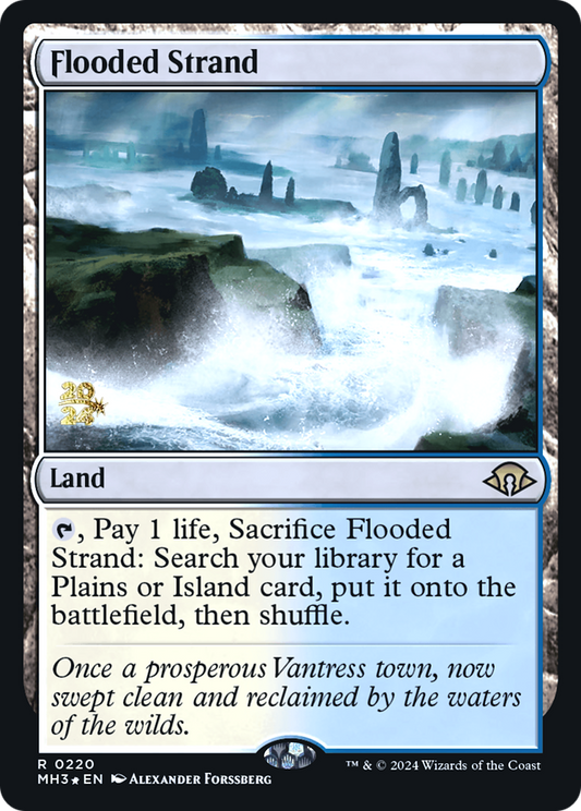Flooded Strand (0220) (Prerelease) - Foil