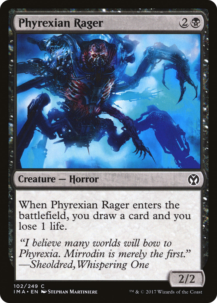 Phyrexian Rager - Foil