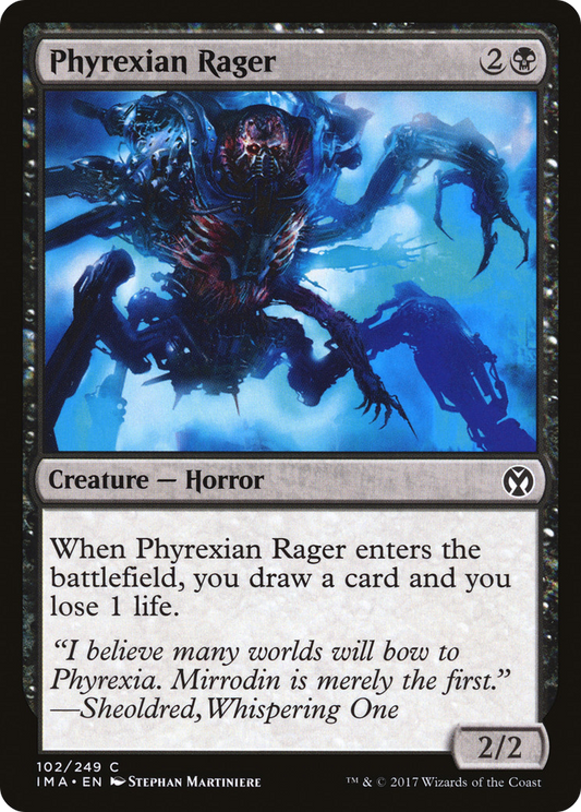 Phyrexian Rager - Foil