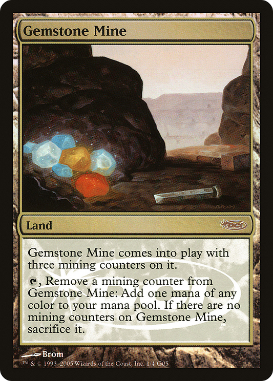 Gemstone Mine (001) (Judge) - Foil
