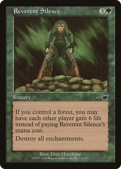 Reverent Silence - Foil