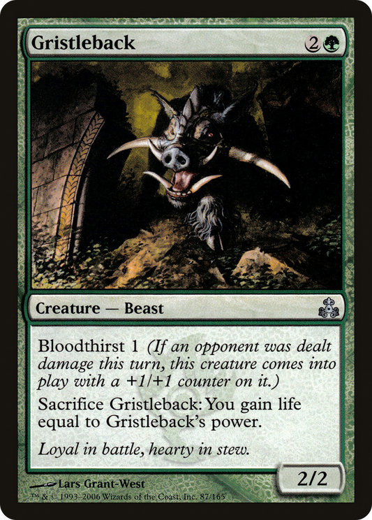 Gristleback - Foil