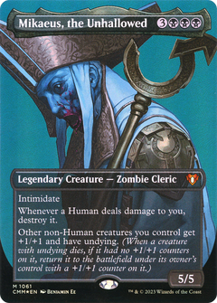 Mikaeus, the Unhallowed (1061) (Borderless) - Textured Foil