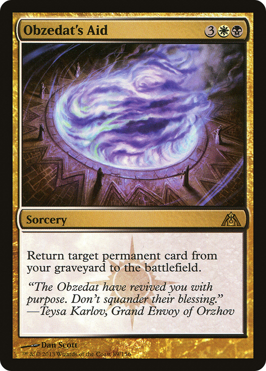 Obzedat's Aid - Foil