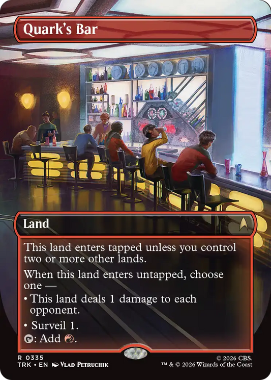 Quark's Bar (0335) (Borderless) (TRK) - Foil