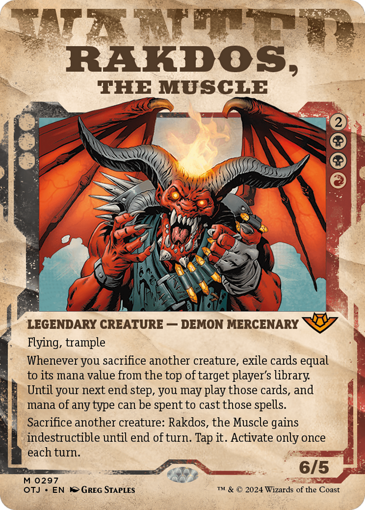Rakdos, the Muscle (0297) (Showcase)