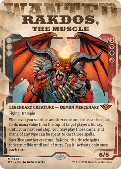 Rakdos, the Muscle (0297) (Showcase) - Foil