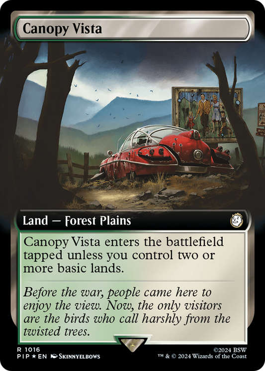 Canopy Vista (1016) (Extended Art) - Surge Foil