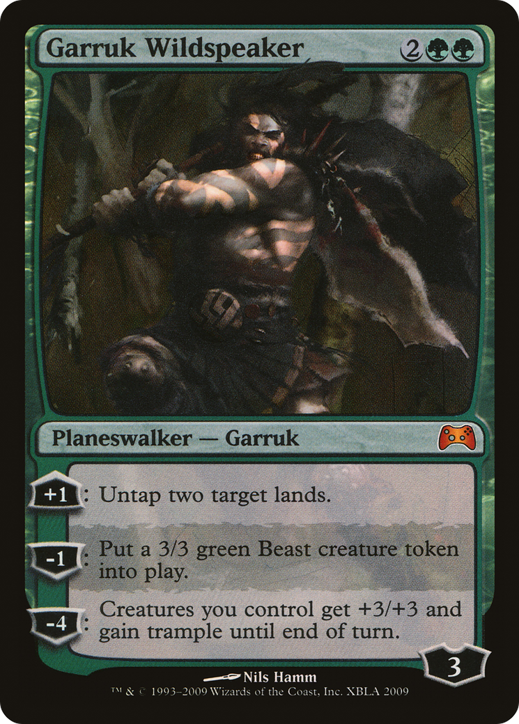 Garruk Wildspeaker (XBLA) - Foil