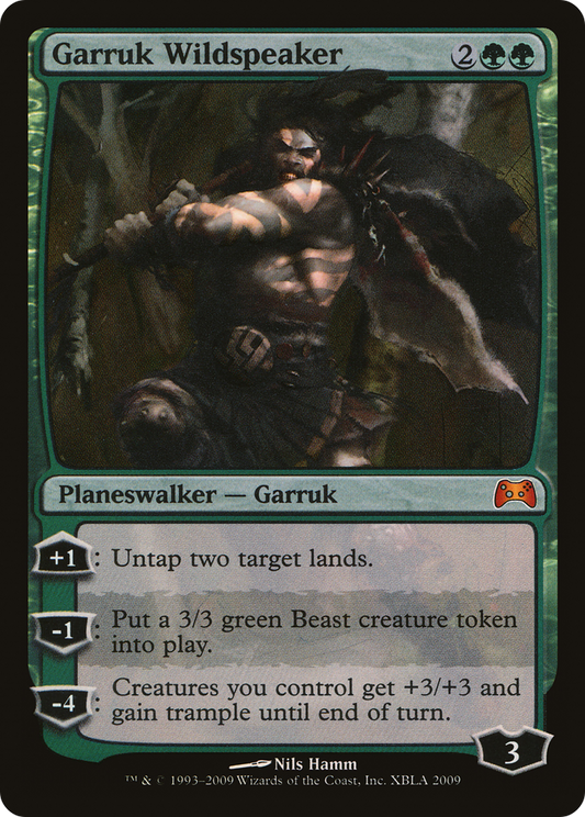 Garruk Wildspeaker (XBLA) - Foil