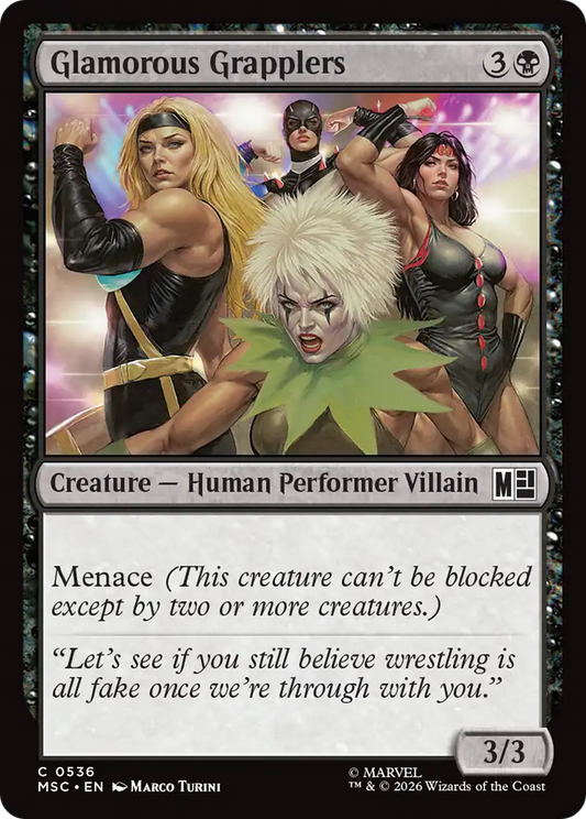 Glamorous Grapplers (MSC) - Foil