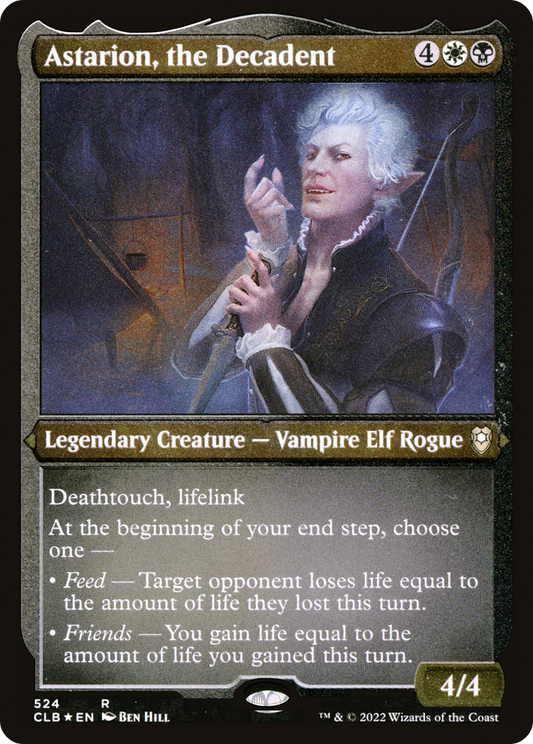 Astarion, the Decadent - Foil Etched