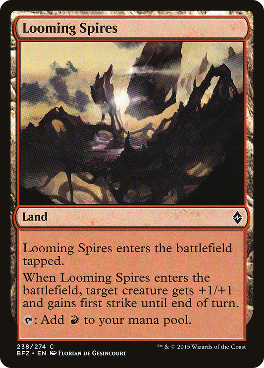 Looming Spires - Foil