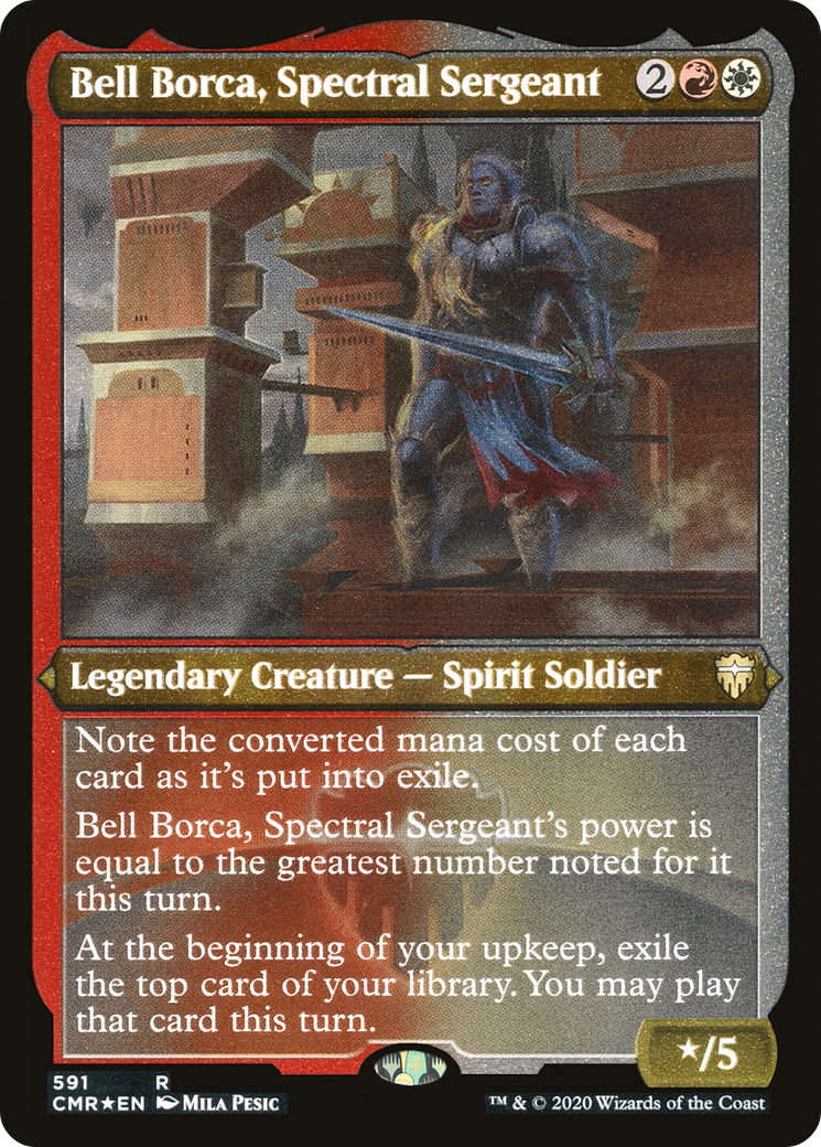 Bell Borca, Spectral Sergeant - Foil Etched