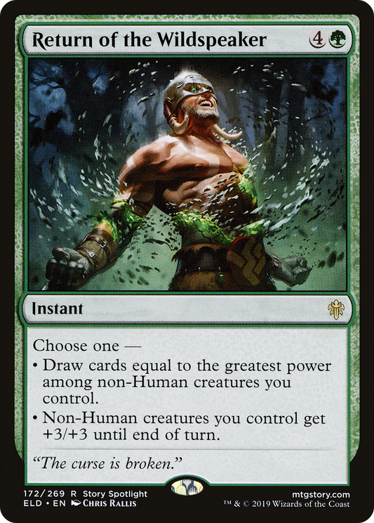 Return of the Wildspeaker - Foil